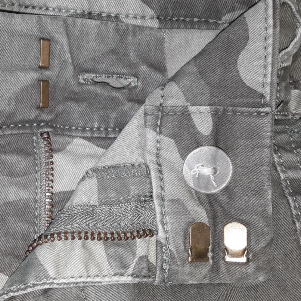 Camouflage pants.